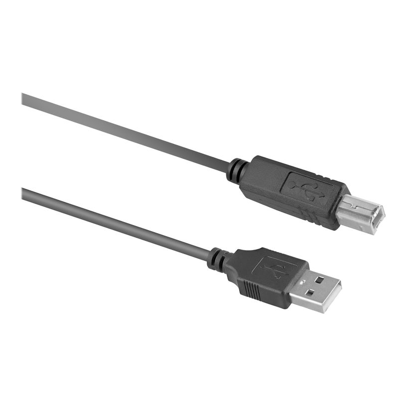 3303170078464-T'nB - Câble USB - USB (M) pour USB type B (M) - 1.8 m - gris-P_405247726_3-2