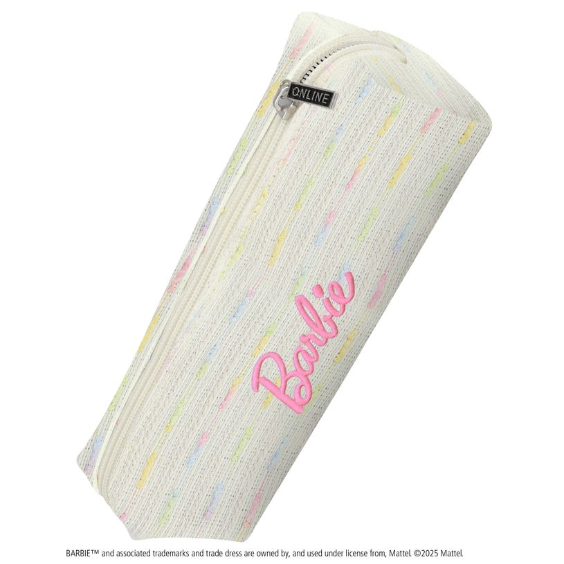 4014421181114-Barbie malibu fourre-touts polochon, avec fermeture éclair, 22 x 7 x 7 cm--0