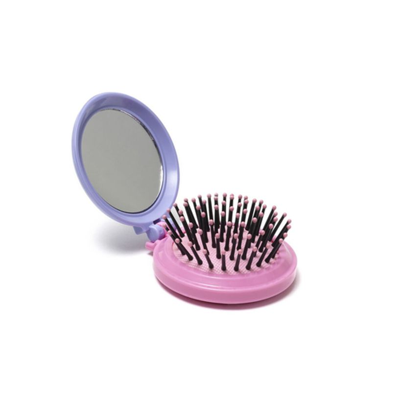 8054320561316-Brosse à cheveux avec miroir - licorne - violet--0