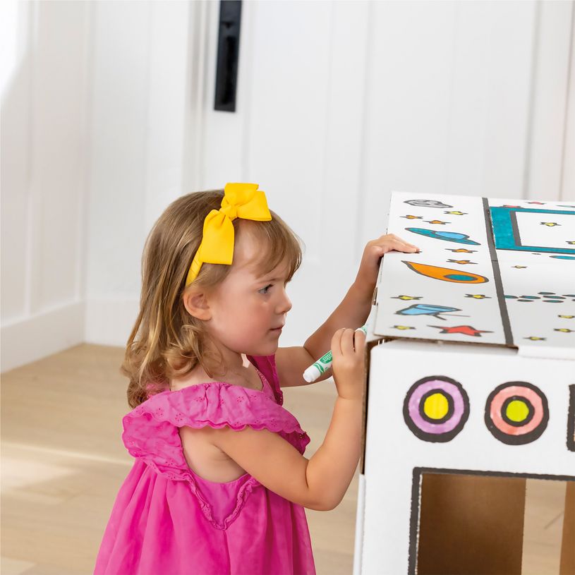 0043859804085-Bankers Box - Bus en carton ondulé à colorier--1