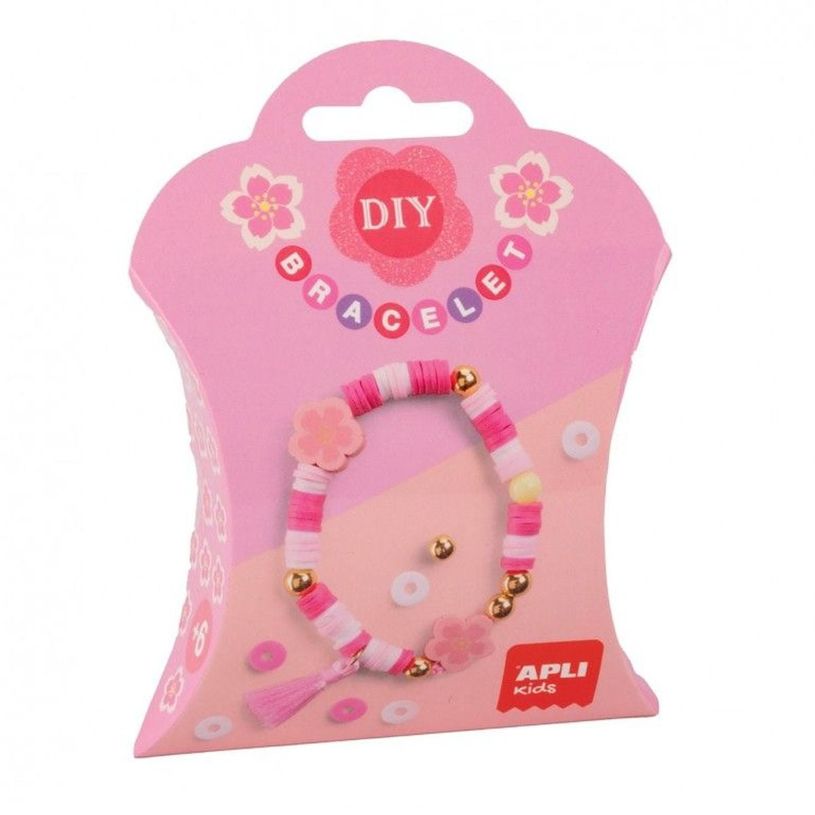 8410782198963-Apli Kids - Kit créatif bracelets fleurs roses - DIY enfant 6+ ans--0