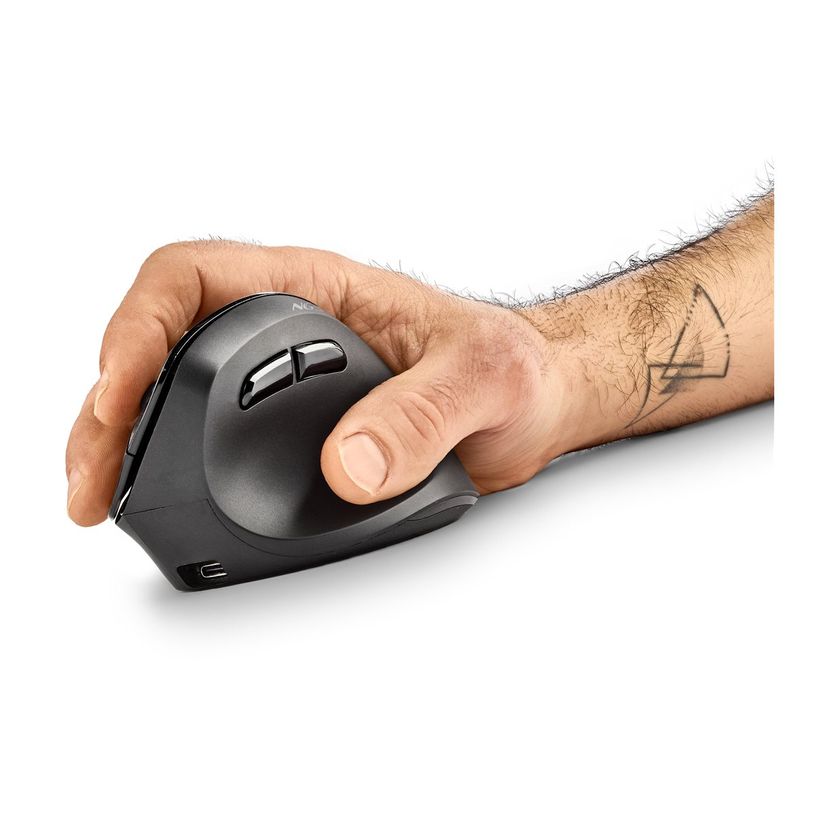 8435430623178-NGS EVO MOKSHA - Souris verticale - ergonomique - pour droitiers - optique - 5 boutons - sans fil - 2.4 GHz - récepteur sans fil USB - Pour la vente au -P_405248136_1-5