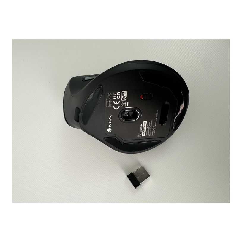 8435430623178-NGS EVO MOKSHA - Souris verticale - ergonomique - pour droitiers - optique - 5 boutons - sans fil - 2.4 GHz - récepteur sans fil USB - Pour la vente au-P_405248136_23-1