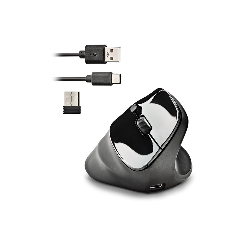 8435430623178-NGS EVO MOKSHA - Souris verticale - ergonomique - pour droitiers - optique - 5 boutons - sans fil - 2.4 GHz - récepteur sans fil USB - Pour la vente au-P_405248136_25-3