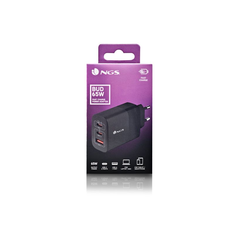 8435430624854-NGS - Chargeur secteur - 65W - 2 x USB-C + 1 x USB - noir-P_405248137_9-6