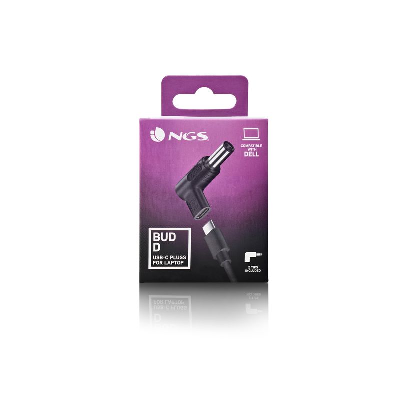 8435430625264-NGS BUD-D - Kit adaptateur de connecteur d'alimentation - Alimentation USB (100 W) - noir-P_405248145_6-4