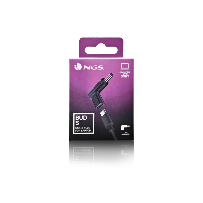 8435430625325-NGS BUD-S - Adaptateur pour prise d'alimentation - Alimentation USB (100 W) - noir-P_405248146_4-2