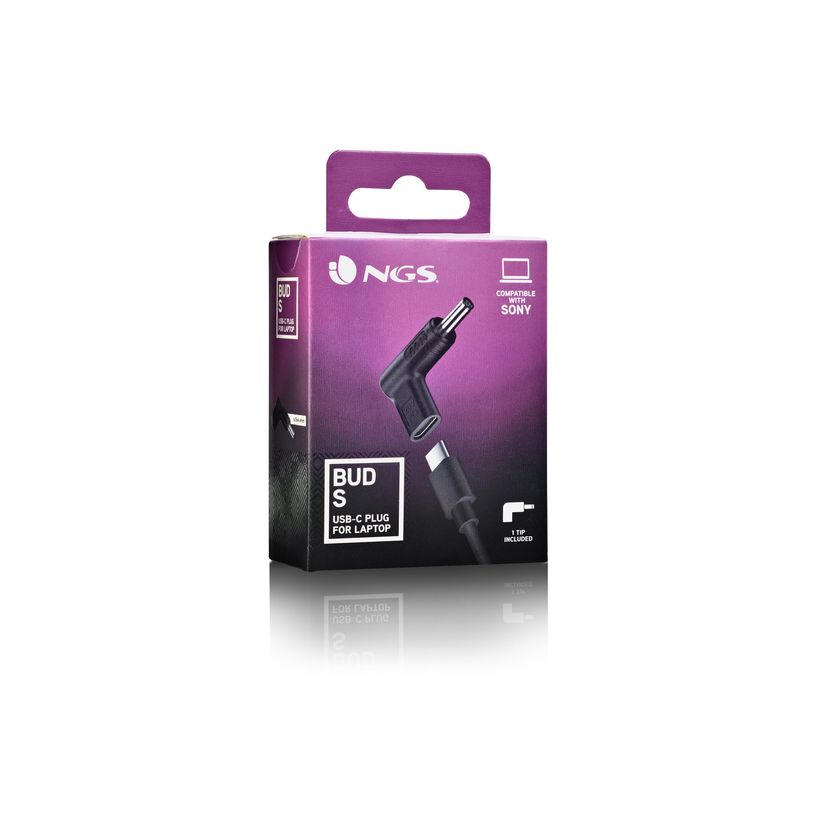8435430625325-NGS BUD-S - Adaptateur pour prise d'alimentation - Alimentation USB (100 W) - noir-P_405248146_5-1