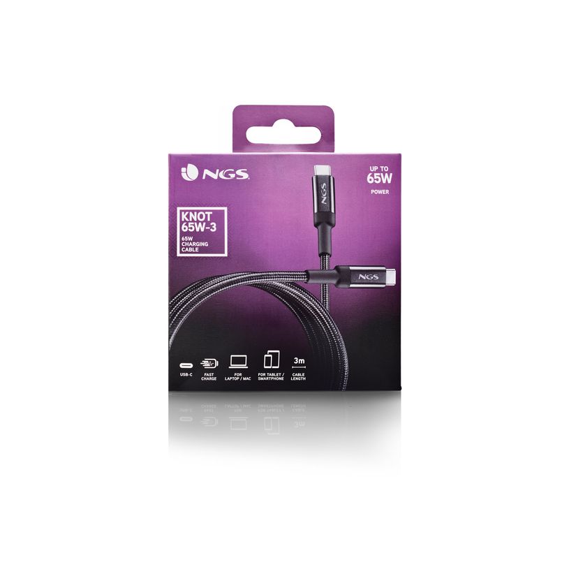 8435430625851-NGS - Câble USB-C - 3 m - 65W - noir-P_405248148_8-3
