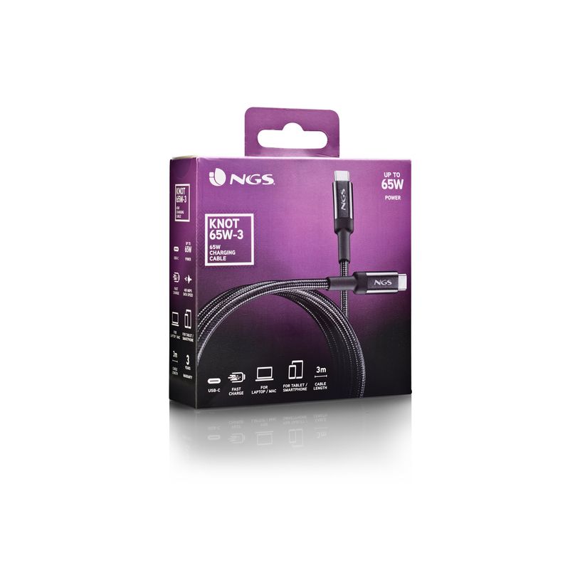 8435430625851-NGS - Câble USB-C - 3 m - 65W - noir-P_405248148_9-6