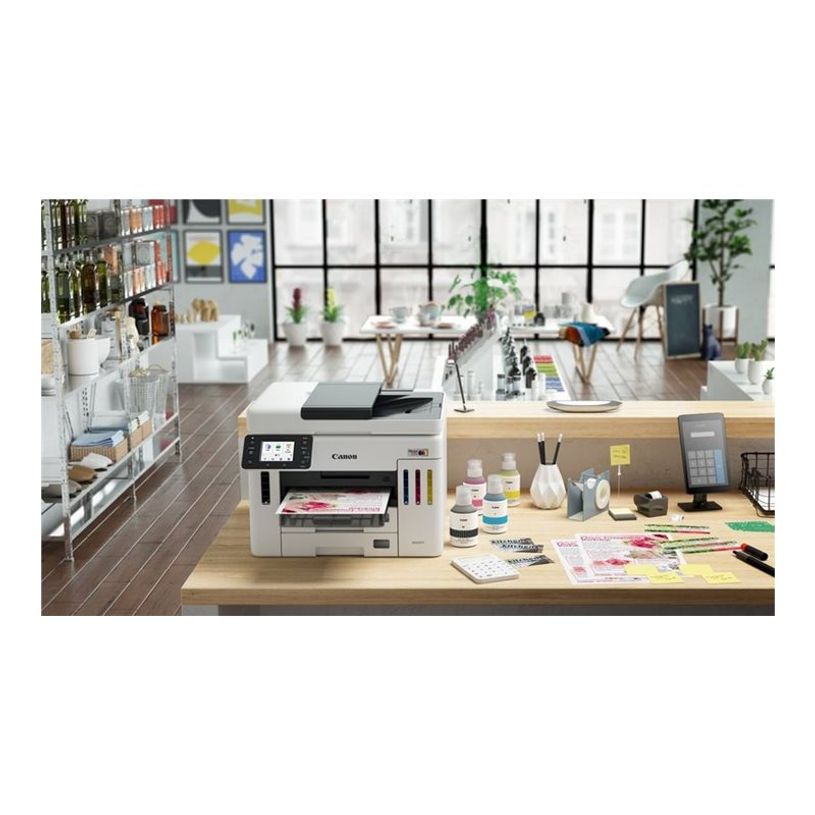 4549292240276-Canon MAXIFY GX7150 MegaTank - Imprimante multifonctions - couleur - jet d'encre - CISS - Legal (216 x 356 mm), A4 (210 x 297 mm) (original) - A4/Legal (support) - jusqu'à 24 ipm (impression) - 600 feuilles - 33.6 Kb-P_405248152_4-9