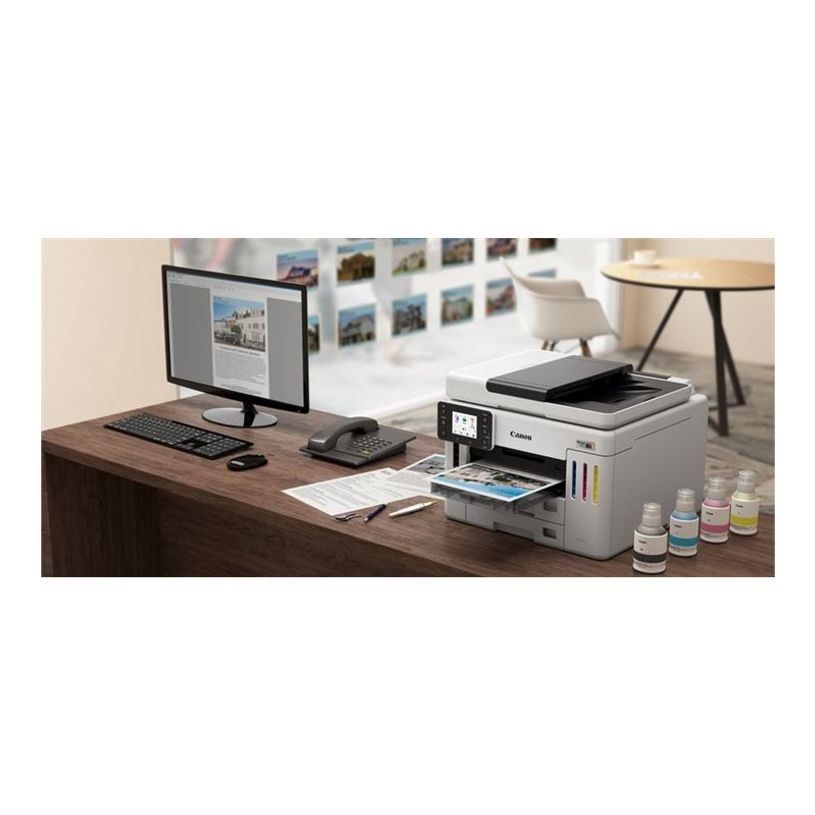 4549292240276-Canon MAXIFY GX7150 MegaTank - Imprimante multifonctions - couleur - jet d'encre - CISS - Legal (216 x 356 mm), A4 (210 x 297 mm) (original) - A4/Legal (support) - jusqu'à 24 ipm (impression) - 600 feuilles - 33.6 K-P_405248152_5-10