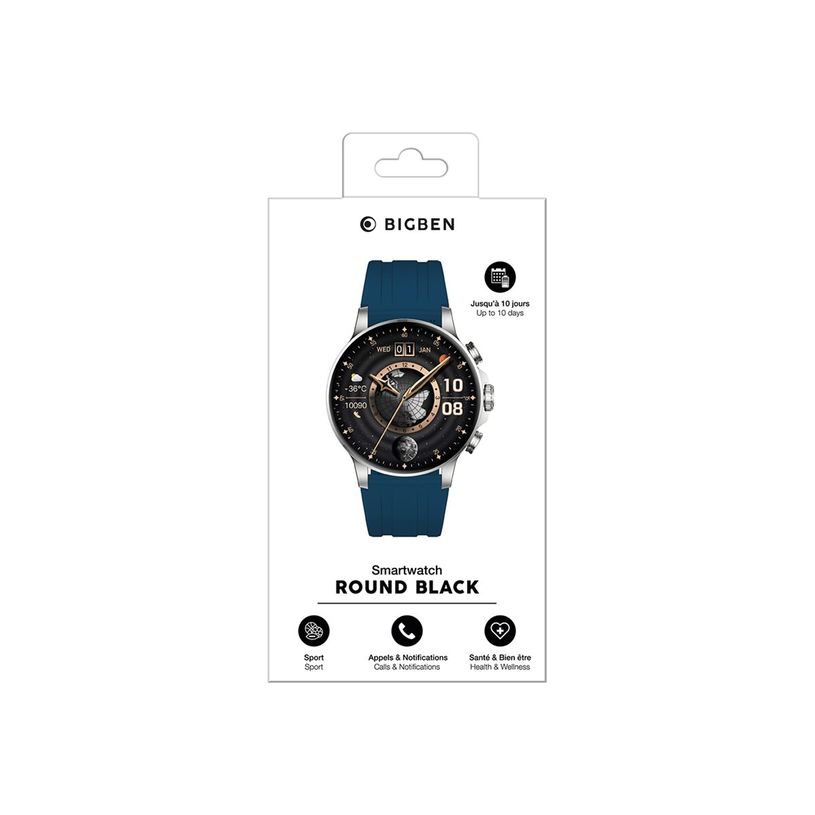 3571211533832-BigBen - Montre intelligente avec sangle - Bluetooth - argent-P_405248175_4-1