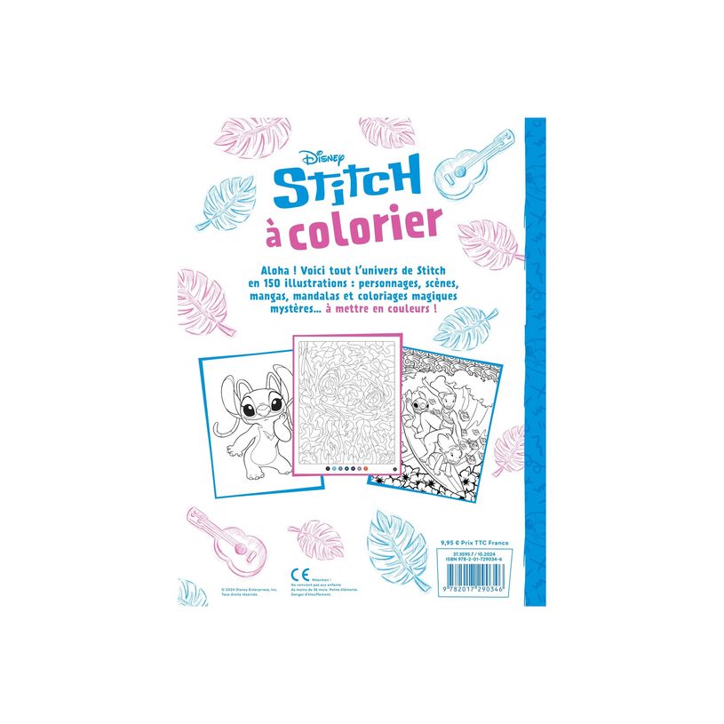 9782017290346-STITCH - Stitch à colorier vol.1 - Disney-P_405248359_2-3