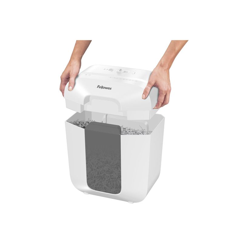 043859802555-Fellowes Powershred LX25 - Destructeur de documents - coupe particules - 6 feuilles - corbe-P_405248375_1-6