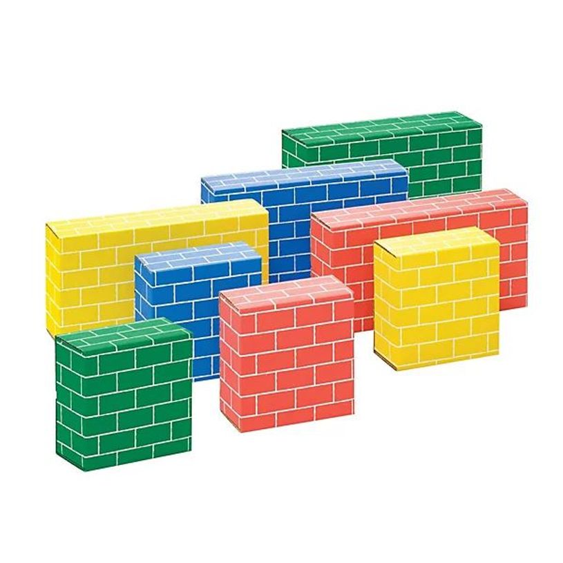 0043859799244-Bankers Box - 40 blocs de construction en carton - 4 couleurs - 2 tailles-P_405248382_1-0