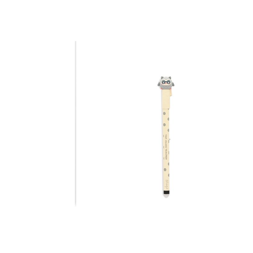 8445641063137-Mr. Wonderful Bo-Bo Collection Buho - Stylo effaçable - hibou - noir - 0.7 mm - avec gomm-P_405248736_2-1