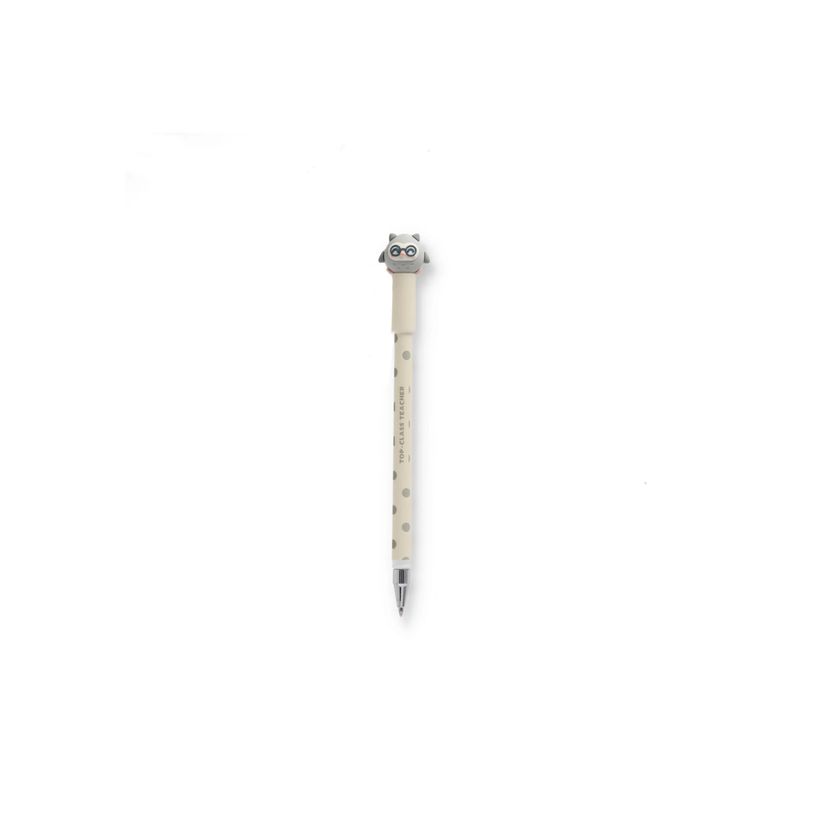 8445641063137-Mr. Wonderful Bo-Bo Collection Buho - Stylo effaçable - hibou - noir - 0.7 mm - avec gomm-P_405248736_3-3