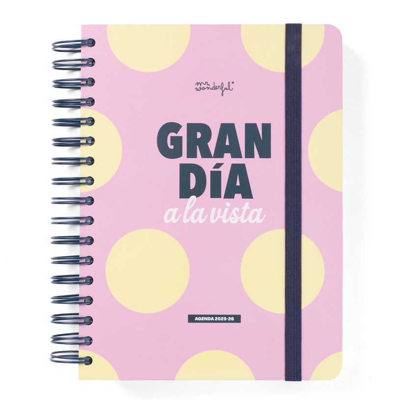 8445641063212-Mr. Wonderful Wonder - Agenda - 2025-2026 - 1 jour par page - reliure à anneaux métalliques - 36-P_405248744_2-0