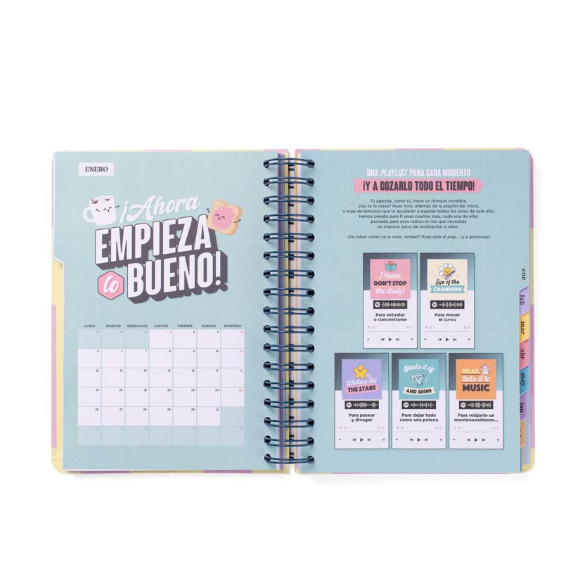 8445641063212-Mr. Wonderful Wonder - Agenda - 2025-2026 - 1 jour par page - reliure à anneaux métalliques - 36-P_405248744_5-3