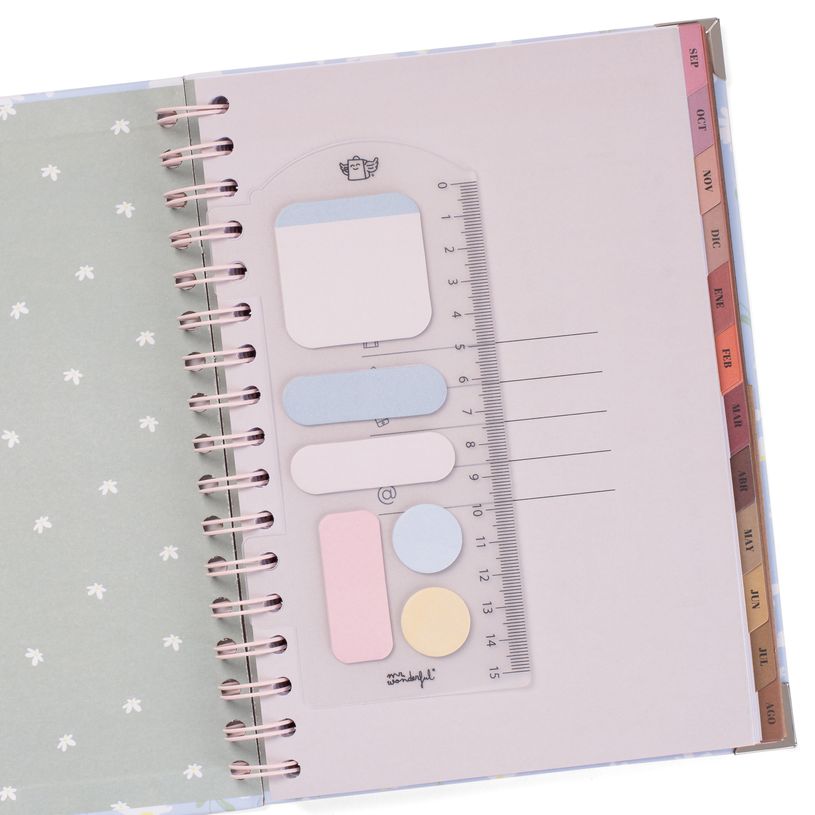 8445641063601-Mr. Wonderful Office - Agenda - 2025-2026 - semana vista - encuadernado anillas metálicas - 160 páginas -P_405248748_4-2