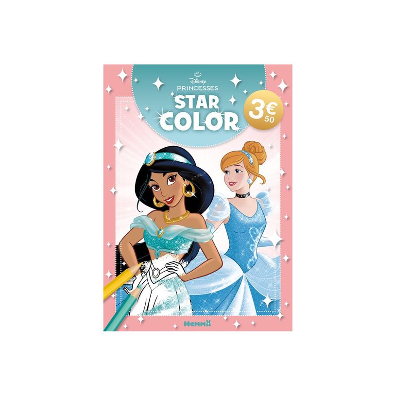 9782508060496-Disney Princesses - Star Color - Livre coloriage - Livre coloriage 4 ans - Livre coloriage Disne-P_405248758_1-1