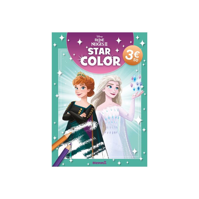 9782508060502-Disney La Reine des Neiges 2 - Star Color - Livre coloriage - Livre coloriage 4 ans - Livre coloriage Disney - Livre-P_405248759_1-1