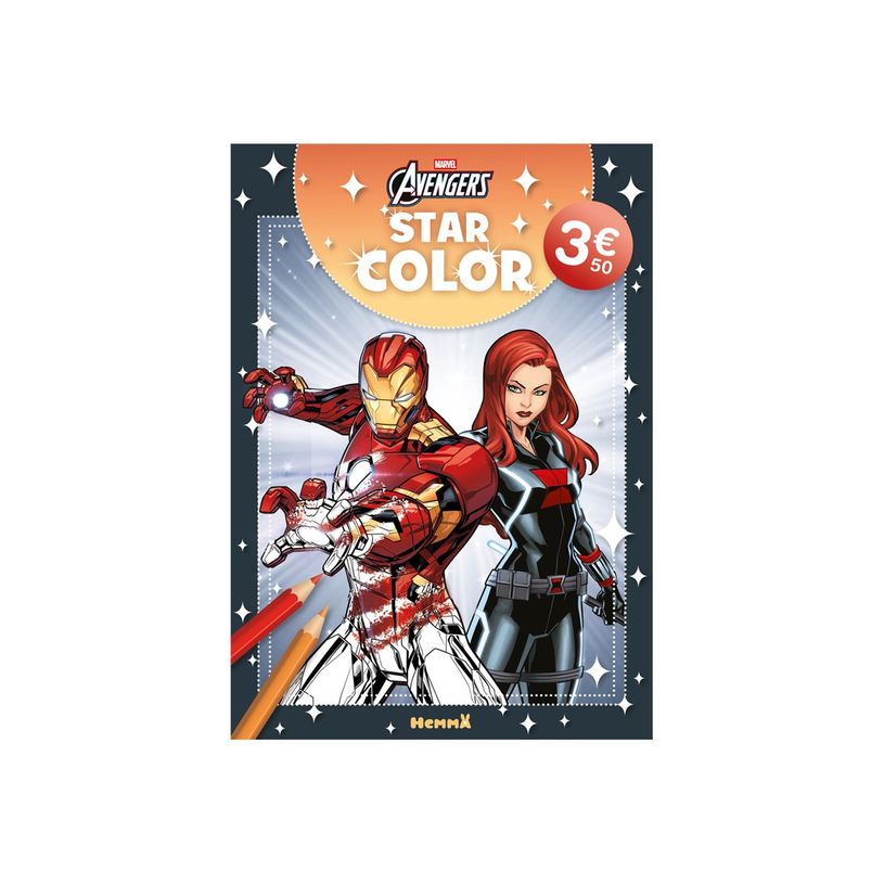 9782508060526-Marvel Avengers - Star Color - Livre coloriage - Livre coloriage 4 ans - Livre coloriage Mar-P_405248761_1-1