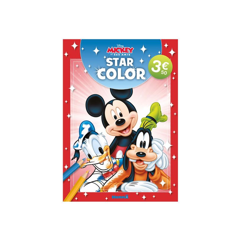 9782508060533-Disney Mickey et ses amis - Star Color - Livre coloriage - Livre coloriage 4 ans - Livre coloriage D-P_405248762_1-1