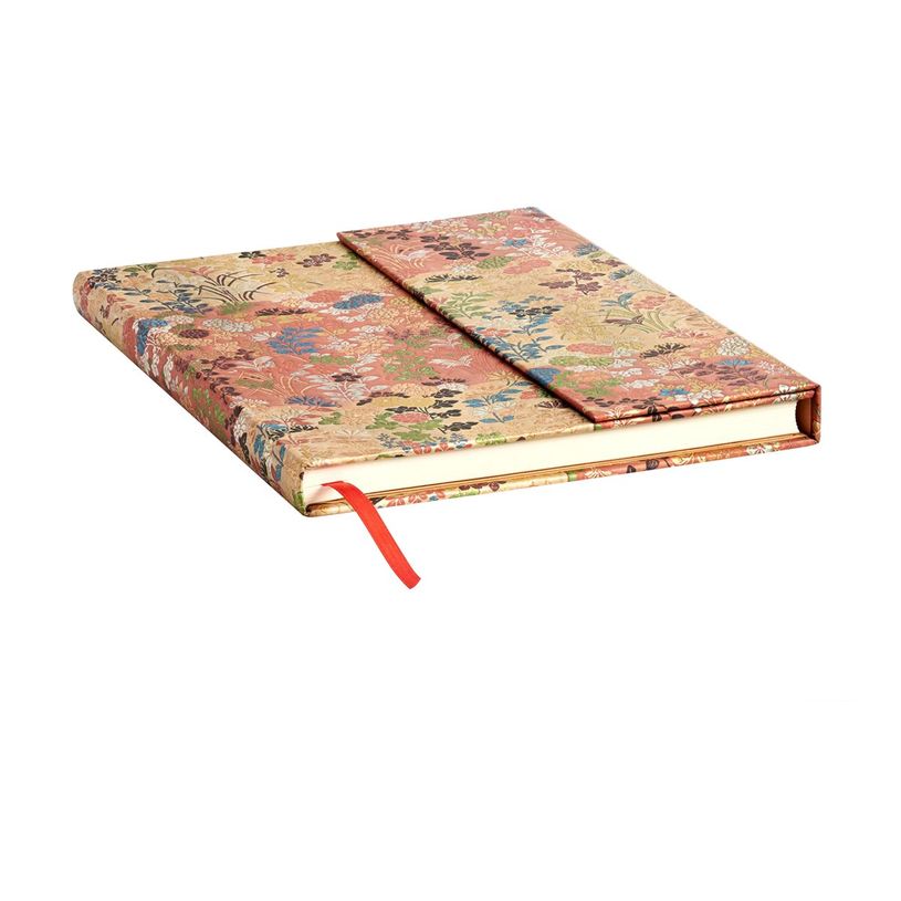9781439792995-Paperblanks Japanese Kimono - Journal - reliure piquée - ultra - 180 x 230 mm - 72 feuilles / 144 pages - papier crème - uni -P_405248818_3-2