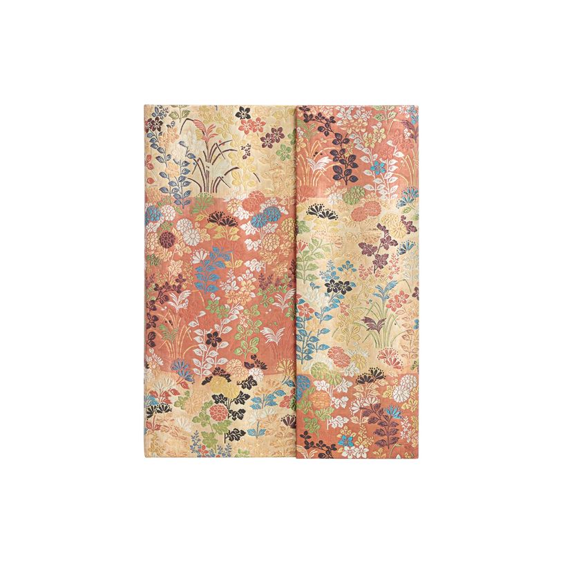 9781439792995-Paperblanks Japanese Kimono - Journal - reliure piquée - ultra - 180 x 230 mm - 72 feuilles / 144 pages - papier crème - uni -P_405248818_4-3