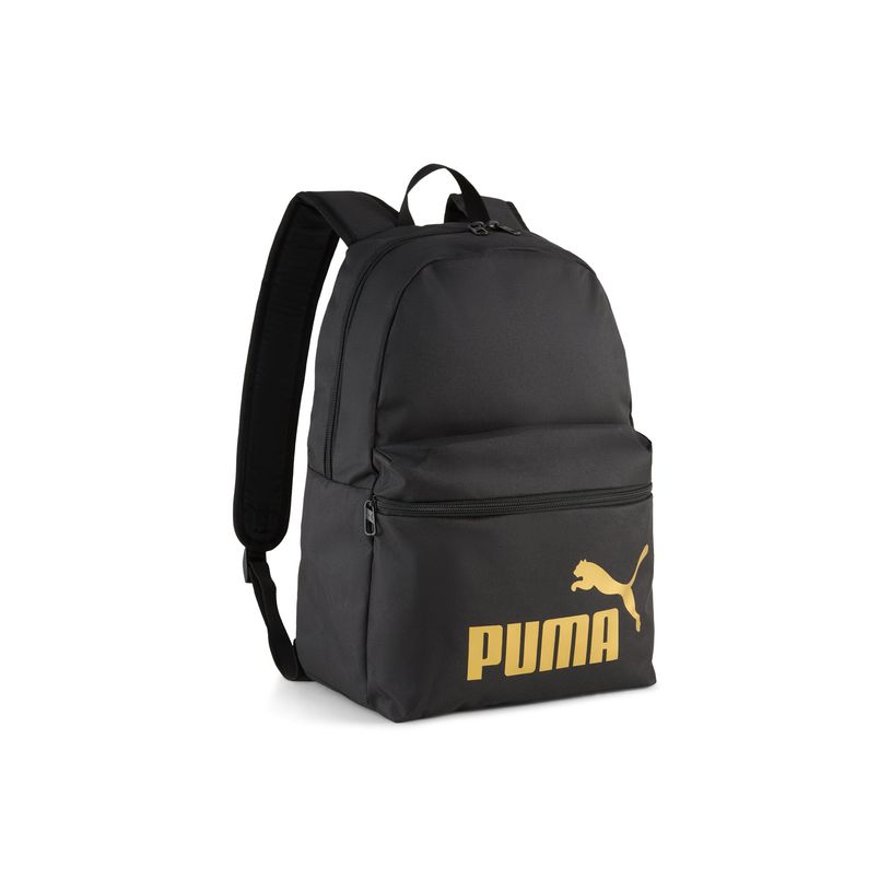 4067984174727-PUMA Sac à Dos Phase Noir/Doré – 22L - Confort - Style et Écoresponsabilité-P_405248952_4-3