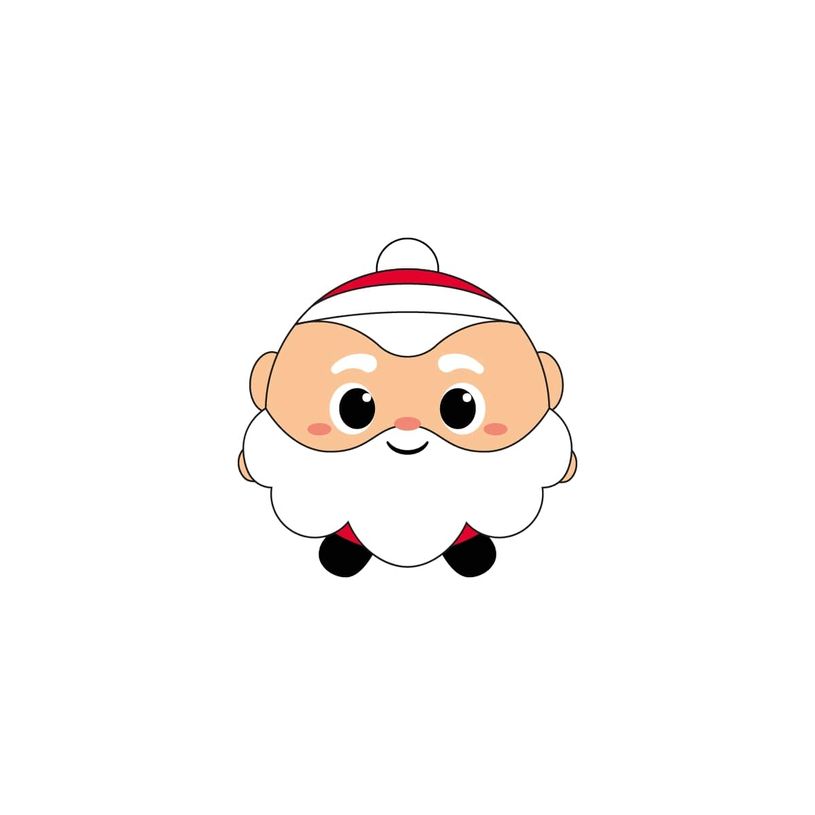 8053634007732-Oreiller squishy Santa – Coussin moelleux Noël--0