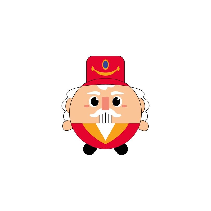 8053634007749-Oreiller squishy Nutcracker – Coussin moelleux Noël--0