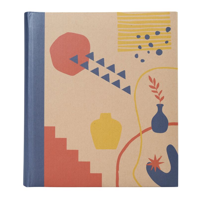 3173741254302-Album photos fantaisie memo 200 ERICA "Kraffty 4" pour 200 photos 11,5 x 15 cm coloris bleu--0