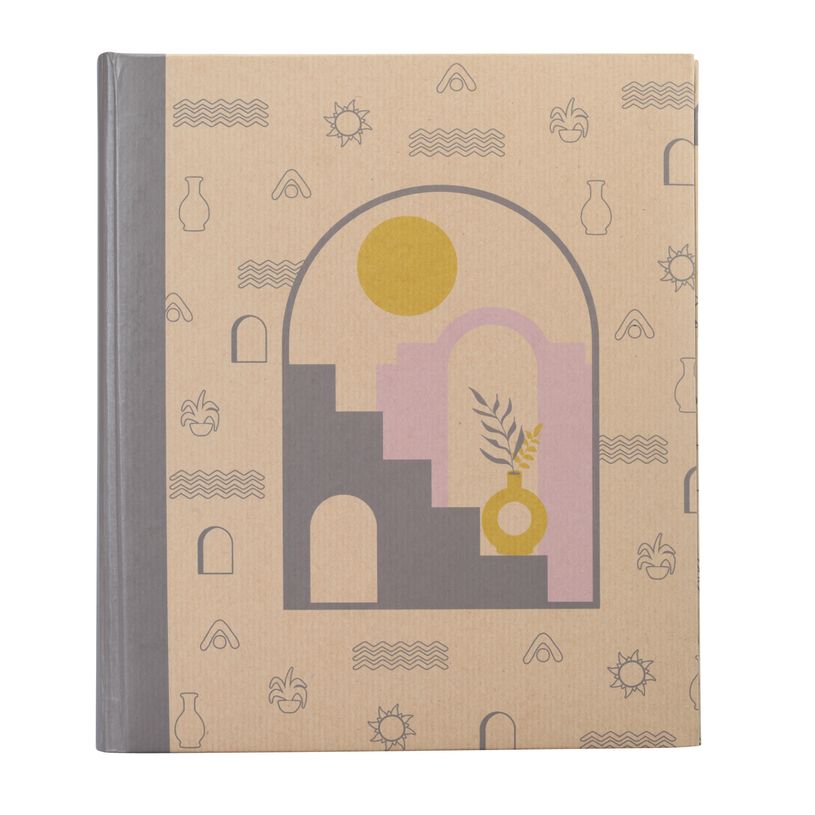 3173745254308-Album photos fantaisie memo 200 ERICA "Kraffty 4" pour 200 photos 11,5 x 15 cm coloris gris--0