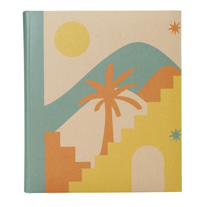 3173749254304-Album photos fantaisie memo 200 ERICA "Kraffty 4" pour 200 photos 11,5 x 15 cm coloris vert--0