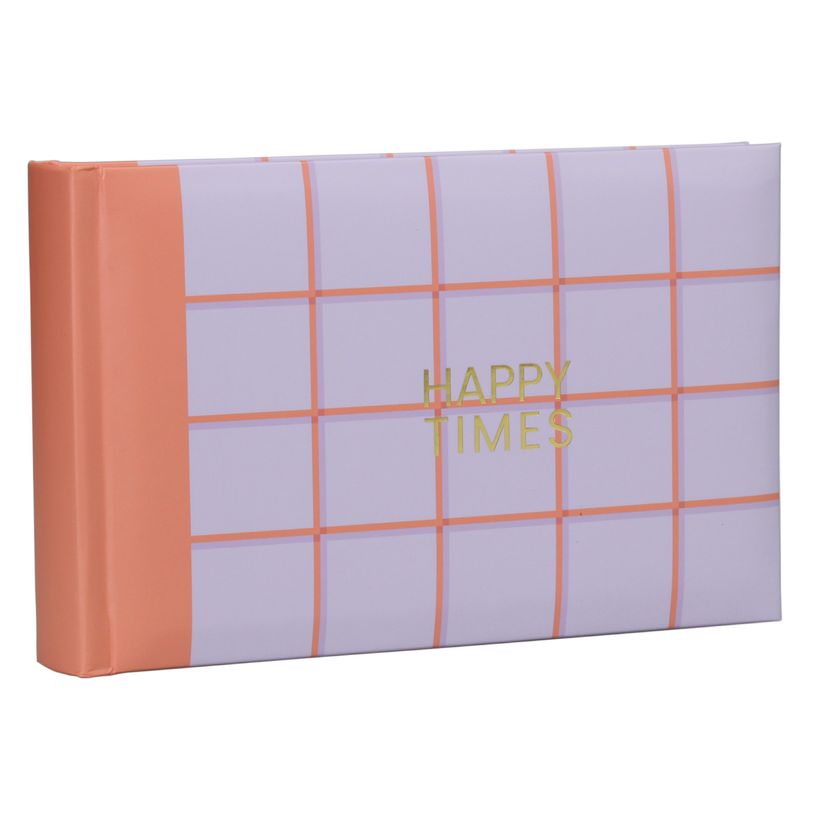 3173744154364-Mini album photos fantaisie 50 pochettes ERICA "Happy Times" pour 50 photos 10 x 15 cm motifs et colori--3