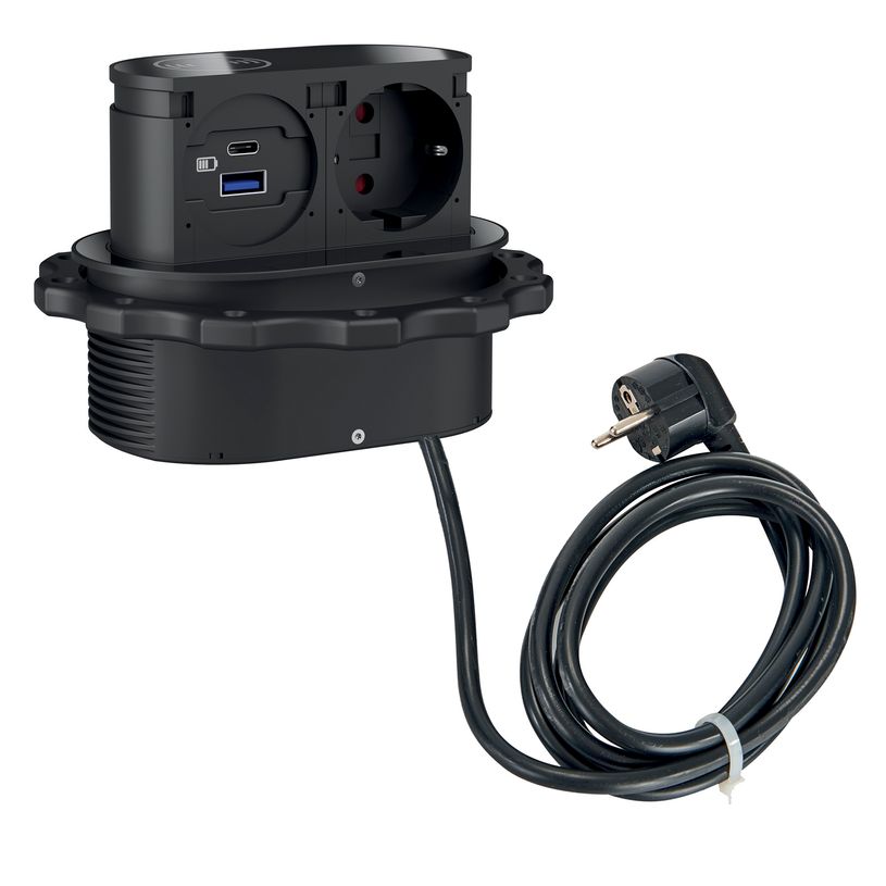 3253310543683-Prise de courant MINIMAX - retractable - 1 prise d'alimentation, 1 prise USB, 1 prise USB-C--0