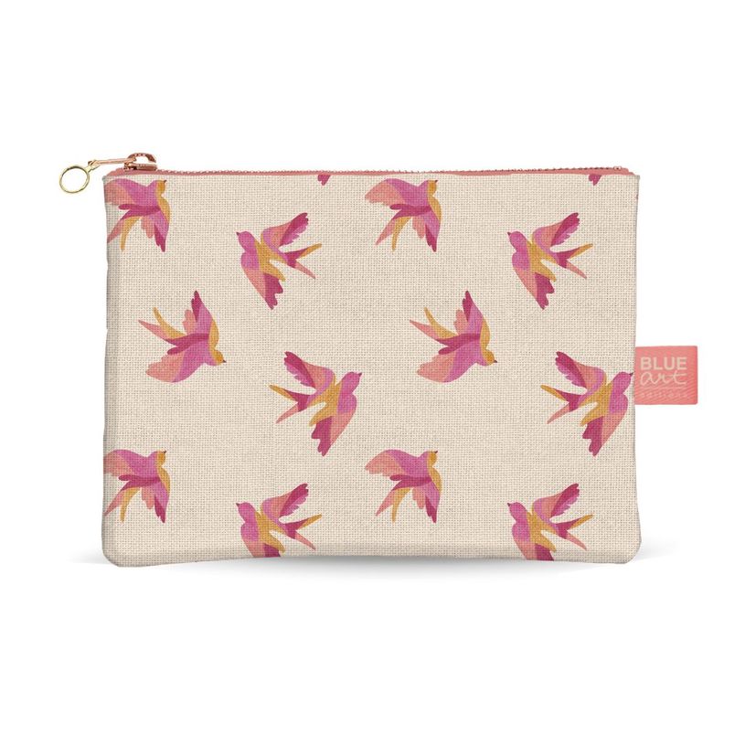 3700368835418-Grande pochette BLUE ART EDITIONS "Envol" "Summer Breeze" Sandrine Djellil 30 x 21 cm--0