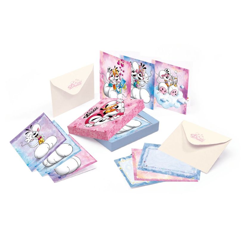 3519570300474-Set de papiers à lettres Diddl--0