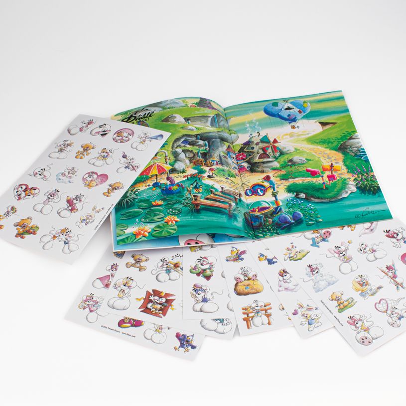 3519570300481-Cahier avec stickers repositionnables A5 Diddl--2