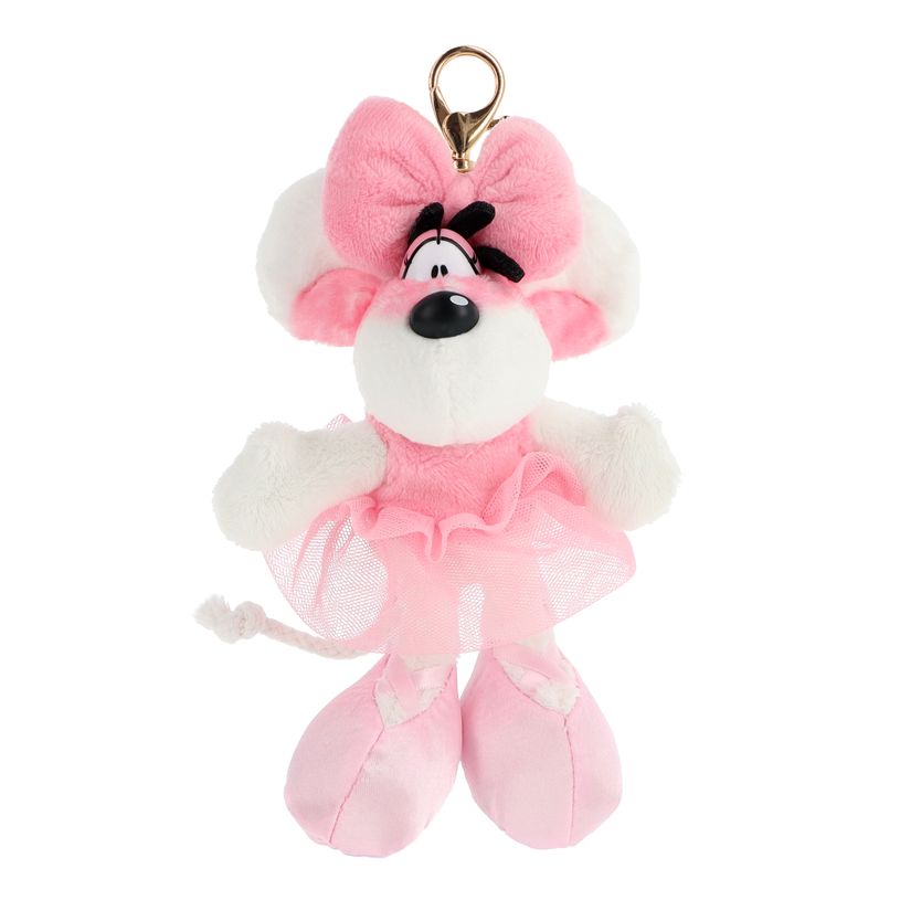 5027148040243-Porte-clés peluche Diddlina en robe ballerina 15cm--2