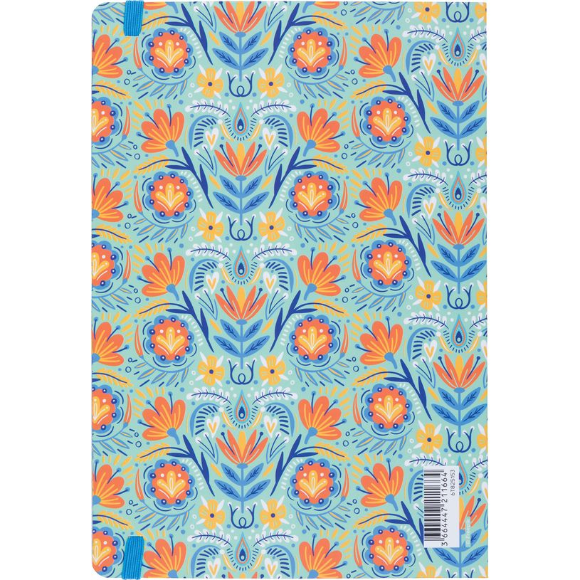 3664447211664-Agenda Merida - 1 semaine sur 2 pages - 17 x 24,5 cm - vert - Oberthur--0