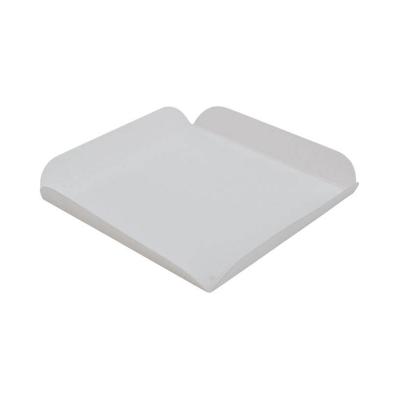 3700446731106-250 Carrés rainés blancs - 11 cm--0