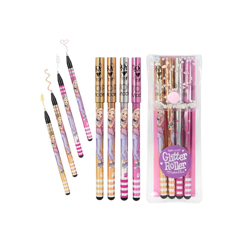 4010070665647-TOPModel - Roller - chien - or pailleté, argent scintillant, bronze paillettes, glitter ros-P_405249042_1-0