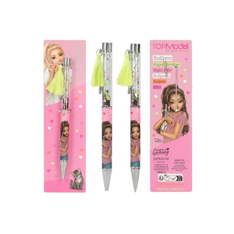 4010070669263-TOPModel - Stylo à bille - disponible en différents designs - bleu - rétractable-P_405249054_4-3