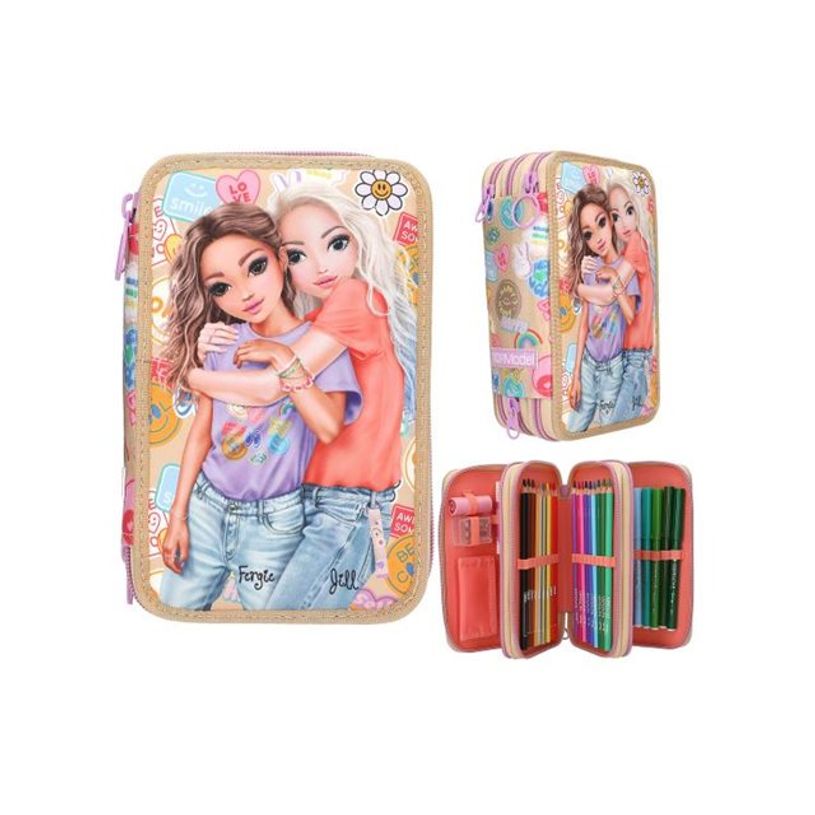 4010070703233-TOPModel - Trousse 3 compartiements - Girl Power-P_405249056_5-5