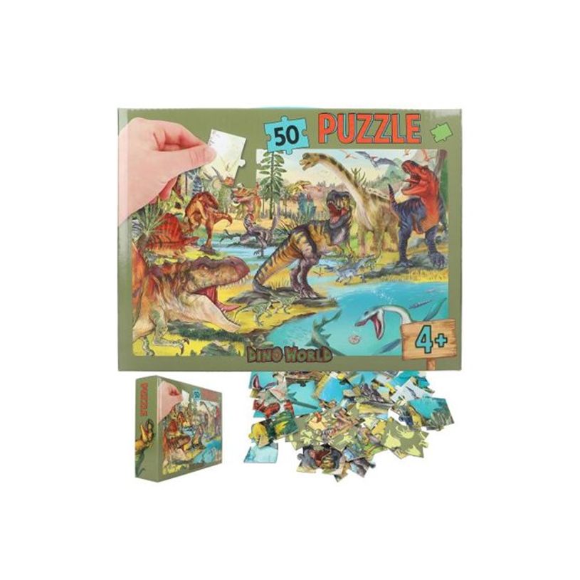 4010070689063-Dino World - Puzzle 50 pièces-P_405249057_1-4