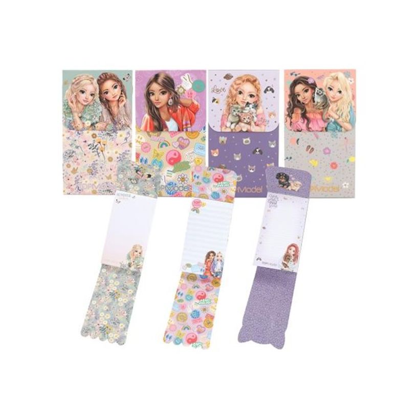4010070702434-TOPModel - Bloc - 80 x 147 mm - 60 feuilles / 120 pages - disponible en différents thème-P_405249066_1-0